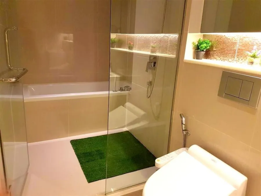 For rent, H Condo Sukhumvit 43, 16th floor, beautiful room, high floor, spacious, comfortable, hurry before it slips out of your hands.