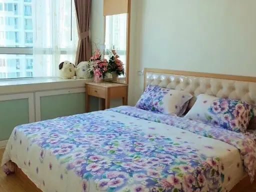 For sale TC Green Rama 9, decorated room, ready to move in. Wardrobe model Good build-in, great price, don't miss it. images