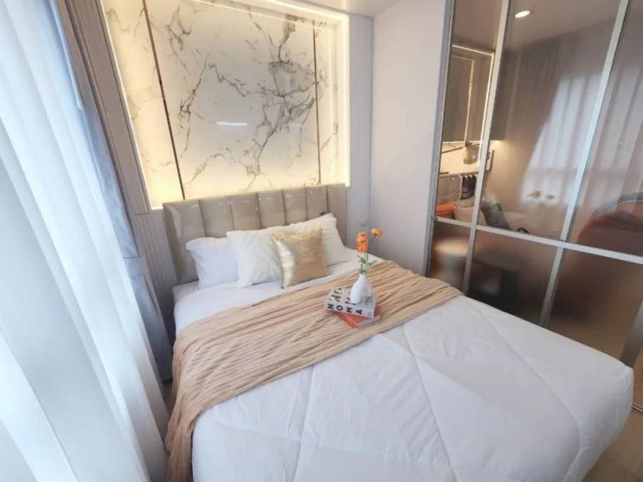 ขายลุมพินีพาร์ค นวมินทร์-ศรีบูรพา เฟอร์ครบแต่งสวยสไตล์ Modern Cozystyle ซื้อเลยจ้า