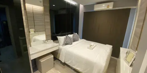 ขาย คอนโด Plum Condo Ramkhamhaeng Station ชั้น 19 วิวดี ตกแต่งครบครัน มาแต่ตัวเข้าอยู่ได้เลยจร้า