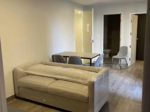 Condo for sale FLEXI Sathorn - Charoennakorn, spacious room It comes with a great price. Let me tell you that you don't miss it.