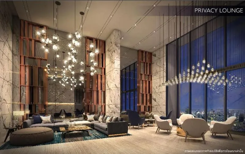1 ใน Condo The Privacy พระราม9 เดินทางง่าย เฟอร์ครบ จบที่นี้เลย เปิดให้เช่าจ้า