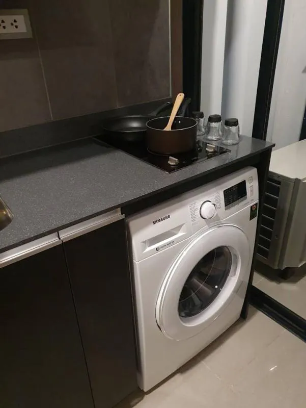 Condo for rent, Ashton Chula-Silom, beautiful room, soft sofa, fully furnished, ready to move in, do not miss it.