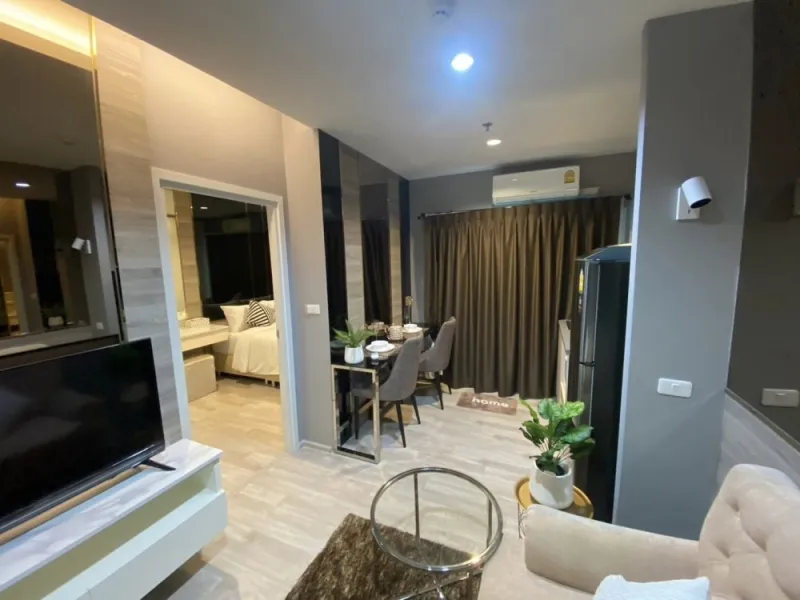 ขาย คอนโด Plum Condo Ramkhamhaeng Station ชั้น 19 วิวดี ตกแต่งครบครัน มาแต่ตัวเข้าอยู่ได้เลยจร้า