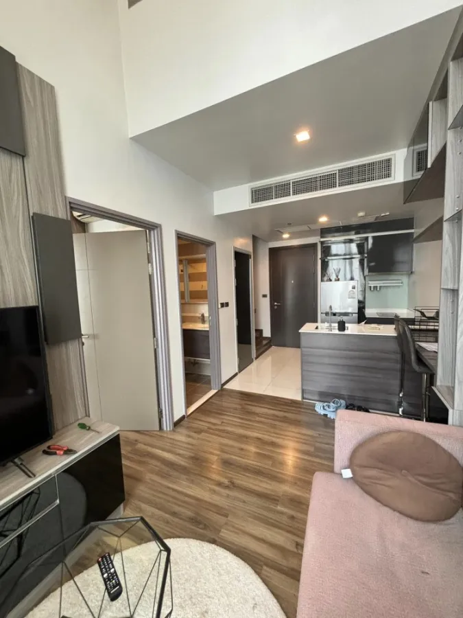 Condo for sale or rent, Seal by Sansiri Ekkamai, Duplex Unit room, 14th floor, high view, great price, book now.