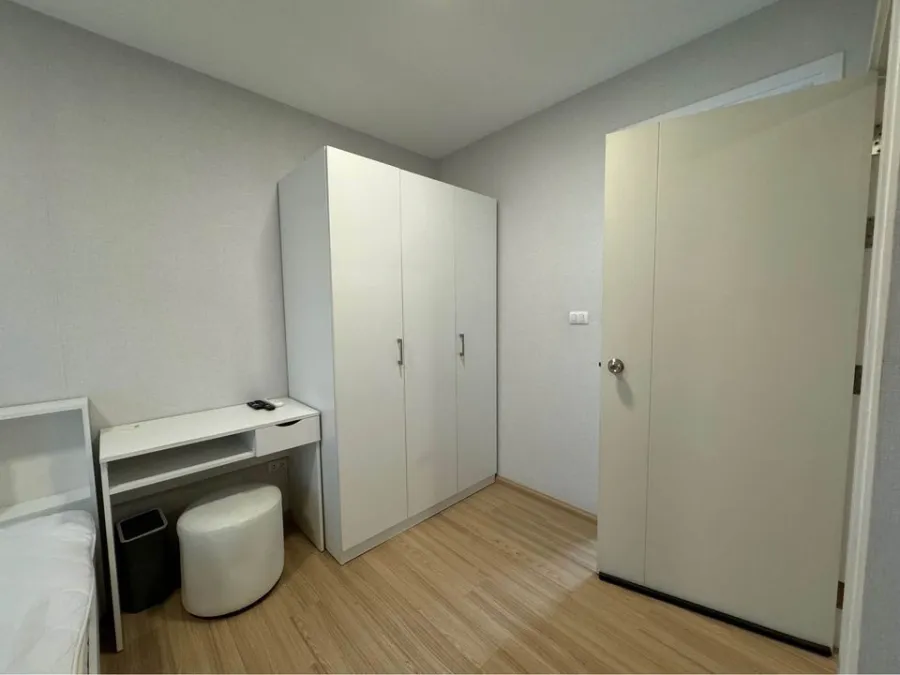 For sale, for rent, Plum Condo Chaengwattana, fully furnished + electrical appliances, just bring your bags and come!