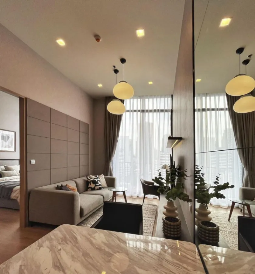 Condo for rent, Noble Around Sukhumvit 33, near BTS Phrom Phong, 14th floor, ready to move in, don't wait, book now!!