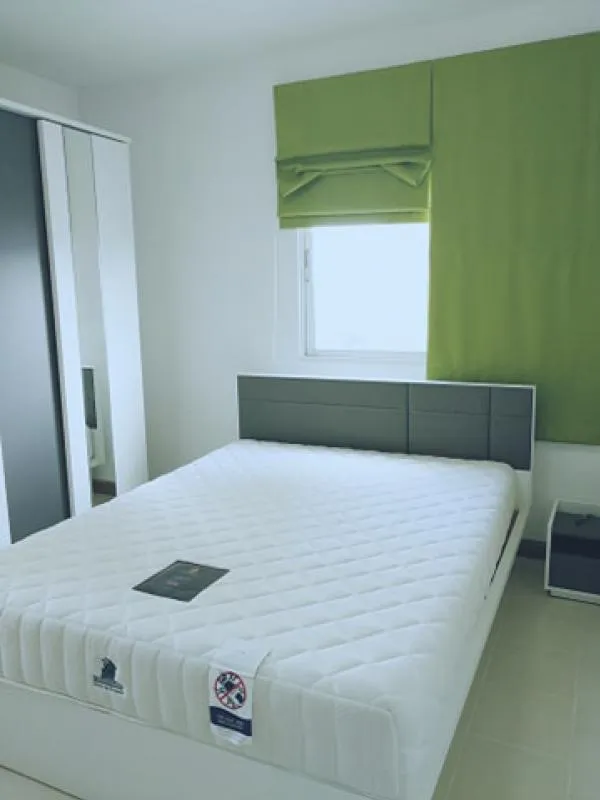 Urgent sale !! Supalai City Home Srinakarin, corner room, 6th floor, view, not covered, fully furnished, do not miss !!