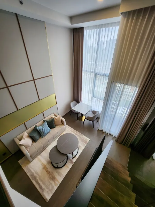 For rent Park Origin Chula-Samyan ห้อง loft 2 ชั้น built-in ทั้งห้องอย่างดี ปังขนาดนี้ เข้าอยู่เลยย