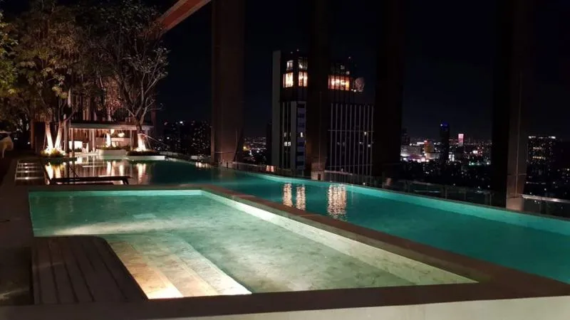 ห้องแต่งน่ารัก มีทุกอย่างพร้อมอยู่ และวิวสระว่ายน้ำแจ่มมาก Whizdom Avenue รัชดา ลาดพร้าว มาเช่าจ้า!!