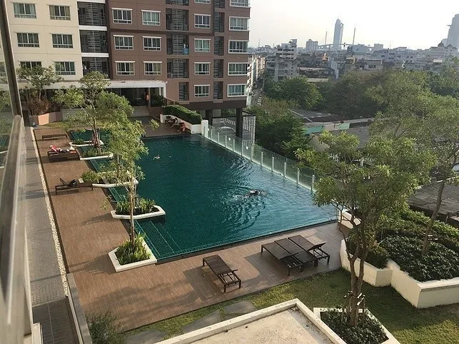 ขาย เดอะ ทรัสต์ เรสซิเด้นซ์ รัชดา-พระราม 3 ห้องแต่งเรียบง่าย พร้อมอยู่ หิ้วกระเป๋าใบเดียวเข้าอยู่ได้