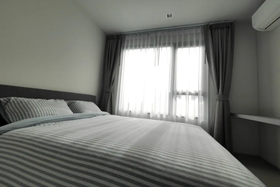 Life Ladprao for rent, 2 spacious rooms, lots of usable space, very satisfying Plus, the corner room is very private. If interested, hurry up.