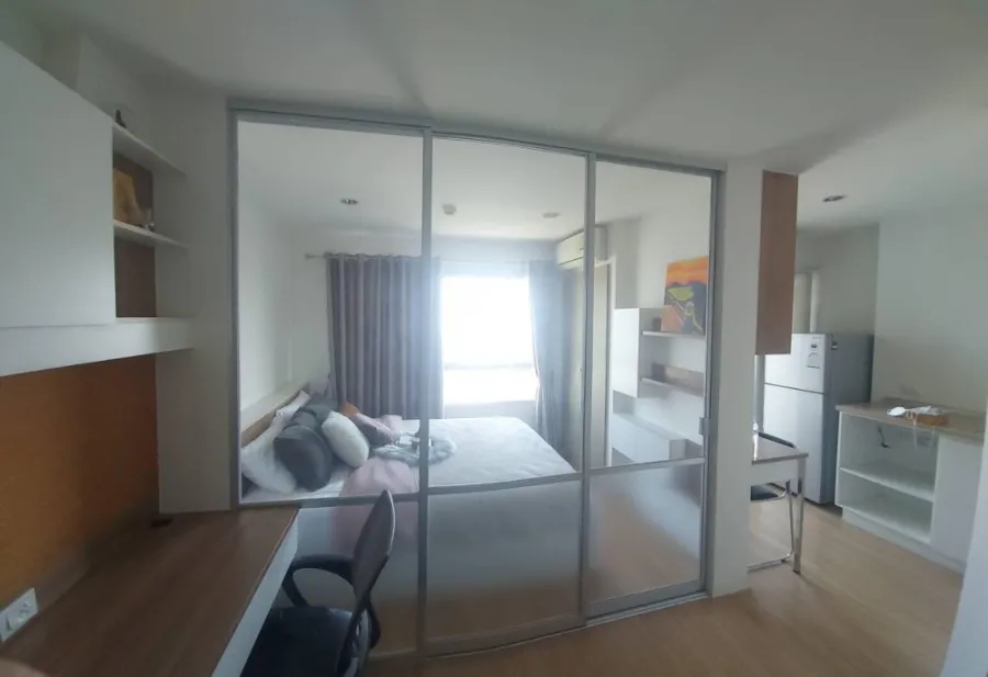 Condo for sale, Lumpini Ville On Nut 46, nice room, proportion, fully furnished, 6th floor, good view, good price, hurry to book