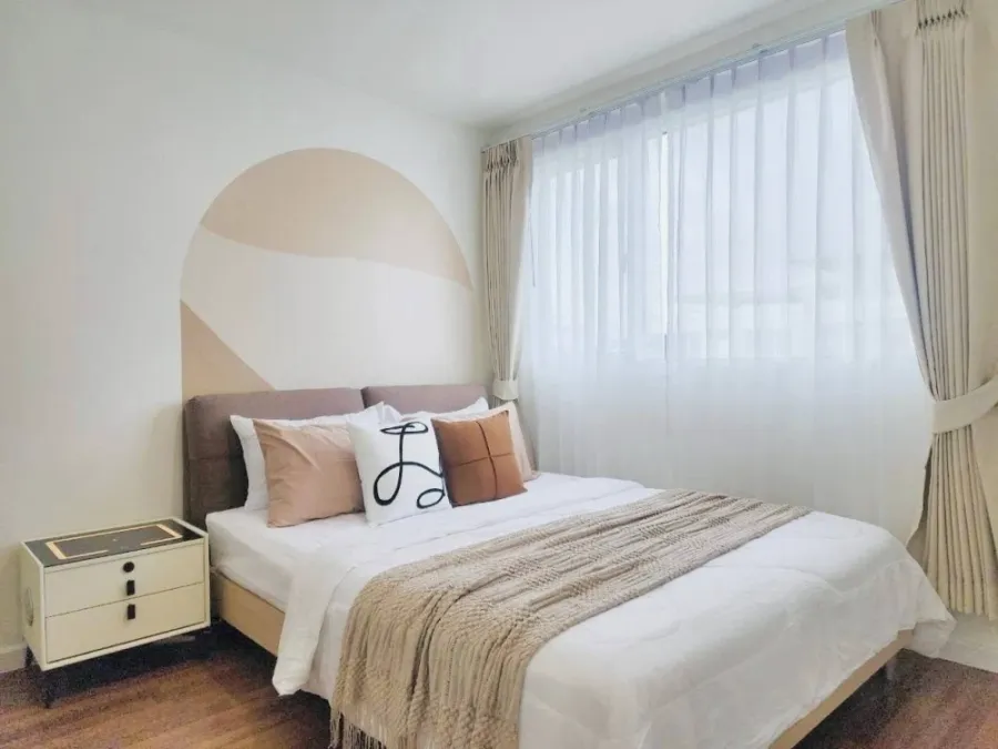 For rent: Metro Park Sathorn, beautifully decorated room, looks great and very livable, spacious room, not hot, can you not book it?