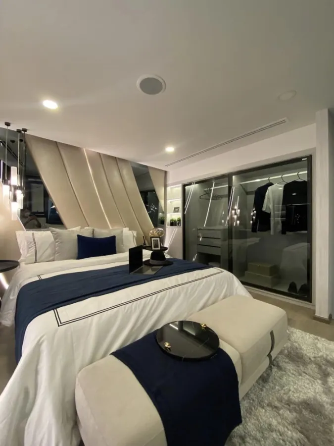 Down payment for sale, So Origin Kaset Interchange, Luxury Duplex, fully decorated, fully furnished, don't miss it.