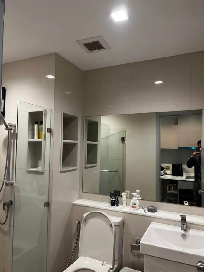 ขาย ไลฟ์ สุขุมวิท 62 ผนัง Wallpaper ทั้งห้อง ระบบภายในห้องเป็นระบบ Smart Home ไม่จองคือพลาดมาก