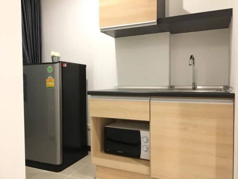 For rent !! Condo The Niche ID Serithai, high floor, beautiful room, pool view, fully furnished Ready to move in, don't miss !!