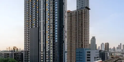 ขายดาวน์ Aspire onnut station 1 bed plus 35 ตรม. ชั้น 26 ด้านหน้าตึก ฝั่งโลตัส ไม่ Block วิว ซื้อเลย