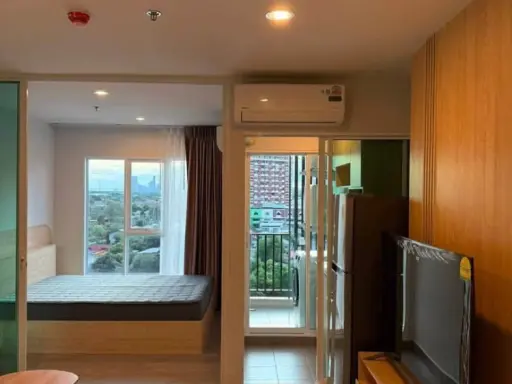 ให้เช่าคอนโด Regent Home Bangna ห้องพร้อมอยู่ เฟอร์ เครื่องใช้ไฟฟ้าครบครัน สะดวกครบจบที่นี่ มาจองเลย