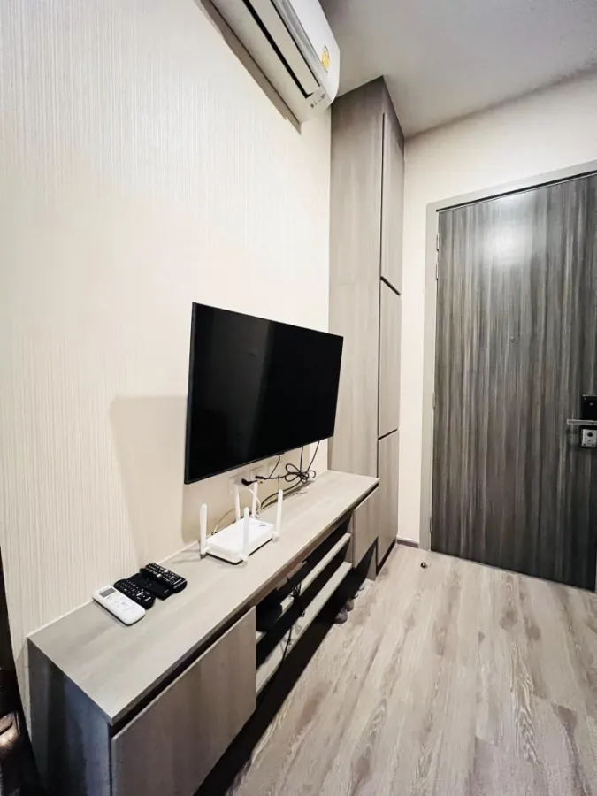 ให้เช่า KnightsBridge Prime อ่อนนุช ชั้นสูง เฟอร์นิเจอร์ครบ ห้องตกแต่งเรียบง่ายน่าอยู่ จองเลยจ้า