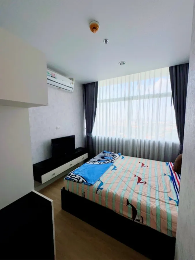 ให้เช่า The Grand Jomtien ห้องมุมให้ความเป็นส่วนตัว เฟอร์นิเจอร์ครบครัน แต่งสุดปัง จองเลย