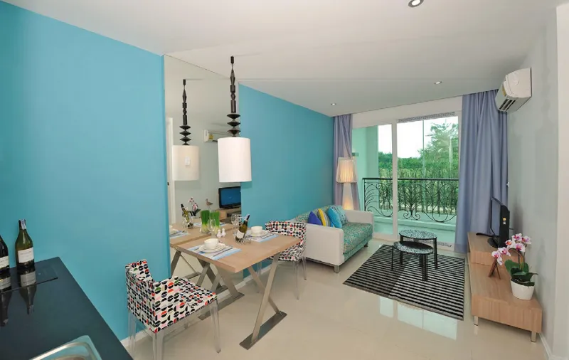 For Sale / Rent Condo Atlantis Condo Resort Pattaya Pool View, fully furnished, can't wait