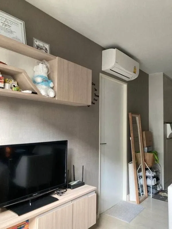 For sale: The Niche Mono Sukhumvit 50, 5th floor, comes with complete furniture and appliances. Reserve now!