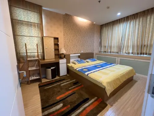 ขาย ให้เช่า!! คอนโด ที.ซี. กรีน ชั้น 6 ตึก D ห้องมุม ตกแต่งสวย พร้อมเข้าอยู่ ห้ามพลาด!!