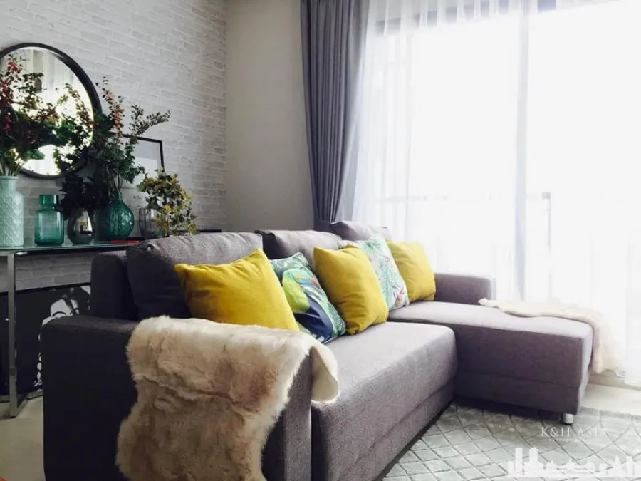 For Sale - Rhythm Sukhumvit 36 - 38, modern chic style room, 14th floor, open view, good price, do not miss it if interested.