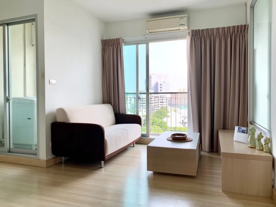 ให้เช่า คอนโด The Parkland Srinakarin Lakeside ห้องน่าอยู่ ขนาดกว้าง เฟอร์ครบ ชั้น 9 ราคาดี จองเลย