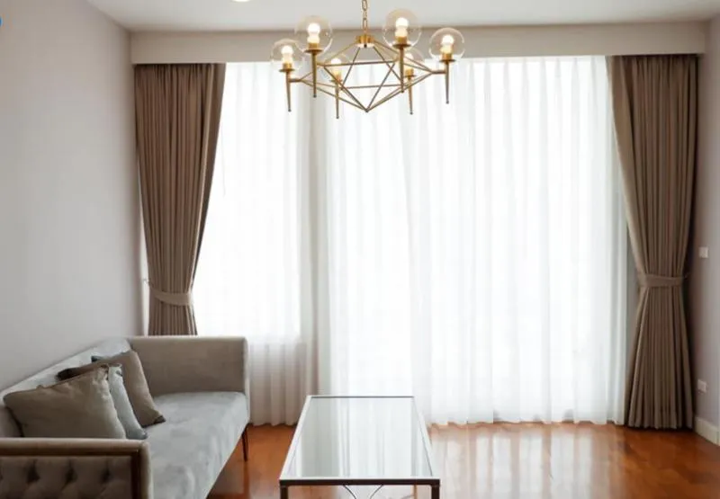 Condo for rent, Siri residence, 24th floor, wide room, beautiful view, beautiful decoration
