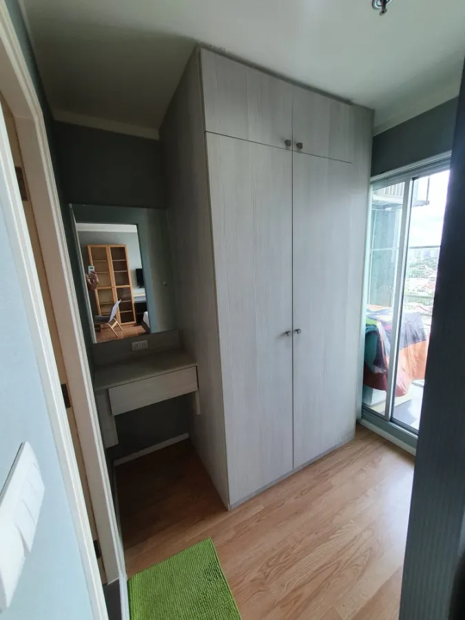 Condo for sale/rent Lumpini Ville Prachachuen-Phongphet 2, super wide room, 17th floor, clear view, hurry up to reserve.