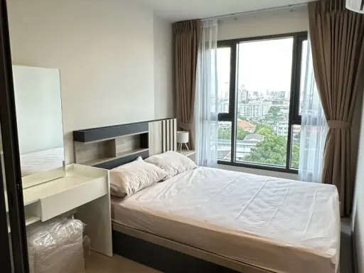 ให้เช่า Aspire Sukhumvit - Rama 4 ห้องมุมคนไม่พลุกพล่าน มาพร้อมเฟอร์ครบครัน วิวสวย หิ้วกระเป๋าเข้าอยู่ได้เลยจ้า