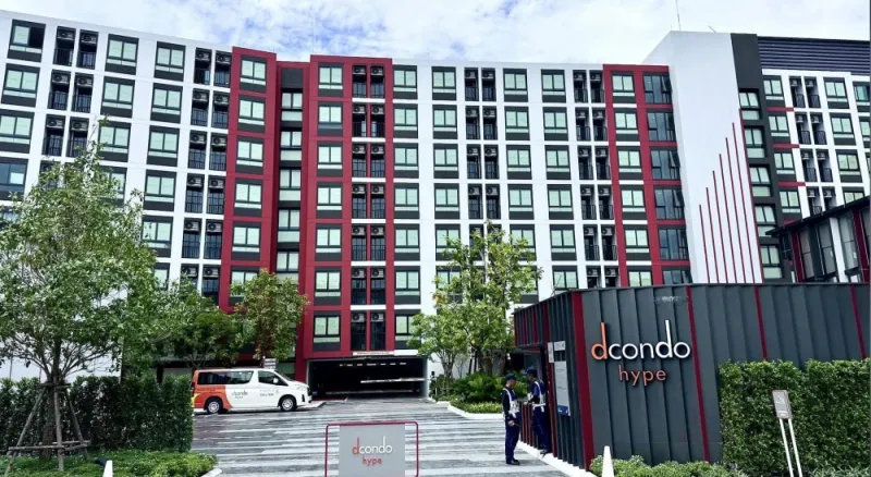 ให้เช่า dcondo hype rangsit ชั้น 6 ตึก B มาพร้อมเฟอร์และเครื่องใช้ไฟฟ้าครบ จองเลย อย่ารอช้า