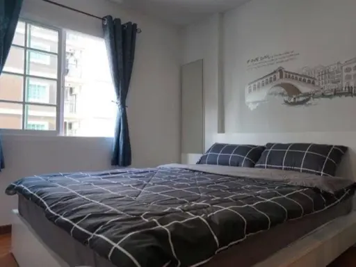 For rent, Tulip Square, Om Noi, new room, fully furnished, electrical appliances are ready, don't miss it !!