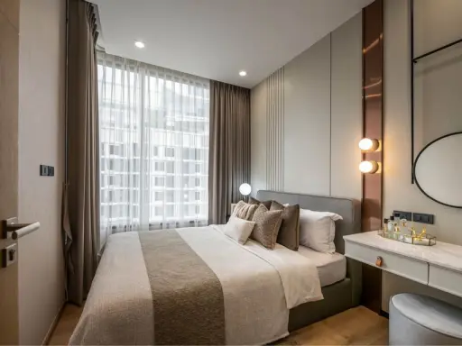 For rent: The Fine Bangkok Thonglor-Ekkamai, spacious room decorated in Japanese style, with amenities, book now images