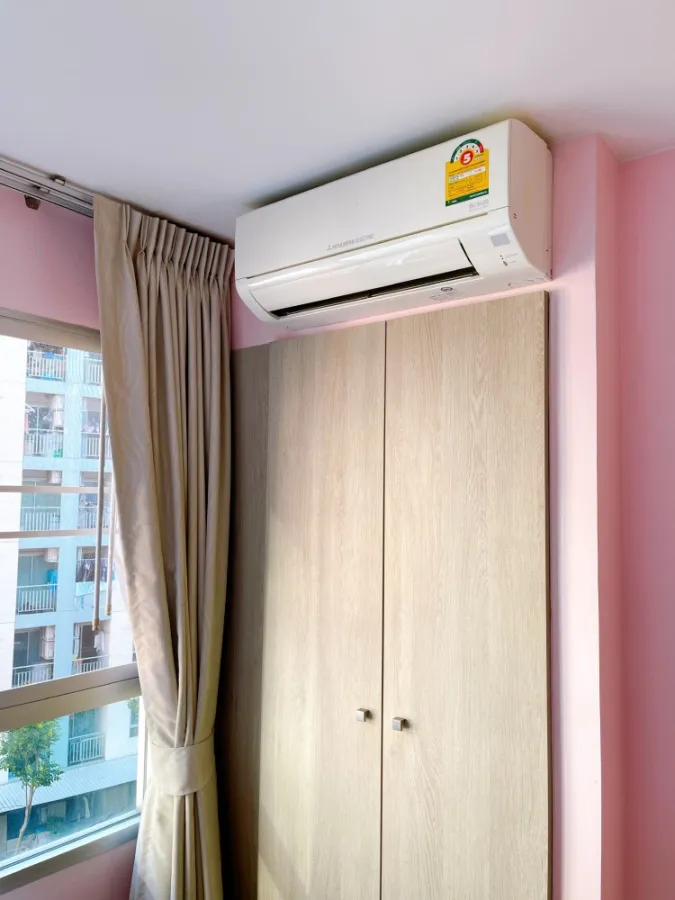 Sell / rent Condo Lumpini Ville On Nut - Phatthanakan, garden view, beautiful room, fully furnished, don't wait.