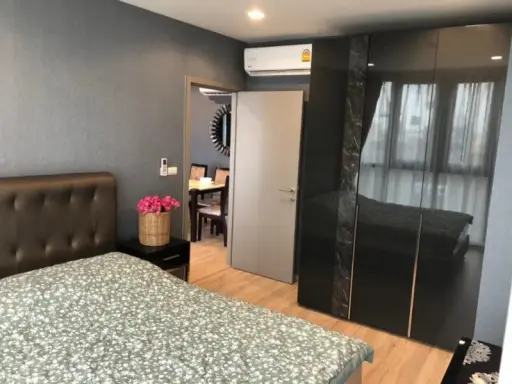 Don't wait!! Rent now THE BASE Garden Rama 9, beautiful room, luxury style, ready to move in immediately not booking is a mistake