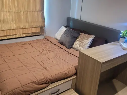 Condo for rent, Altitude Unicorn Sathorn - Tha Phra, room ready to move in, not too expensive, you can't miss it.