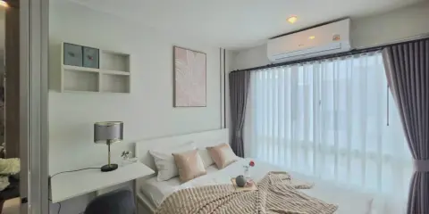 ขาย V Condo Ladkrabang ชั้น 8 วิวสระว่ายน้ำ ห้องสวย แต่งครบ จองเลย