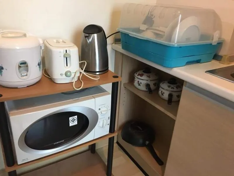For rent Rhythm Ratchada, beautiful room great atmosphere The most spacious room, 1 bedroom, fully furnished, finish here.