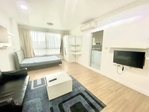 For sale, rent D Condo Ramkhamhaeng 64, decorated and ready to move in. Complete set of amenities. Book now. images