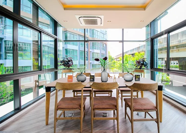 ให้เช่า The excel hideaway Sukhumvit 71 มีเฟอร์นิเจอร์บิวอินน์+เครื่องใช้ไฟฟ้าพร้อมอยู่ทันที จองเลย
