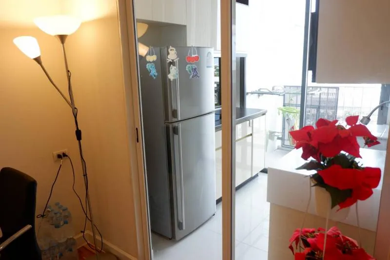 Condo for rent / sale, The Room Sukhumvit 62, beautiful room, very tightly decorated, close to the sky train, golden location, do not miss it.