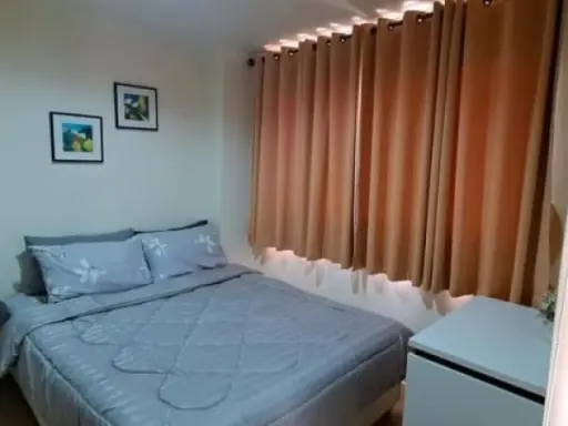 For rent!! Condo Lumpini Mega City Bangna, 15th floor, Building A, beautiful room, fully furnished. Ready to move in immediately, book now!! images