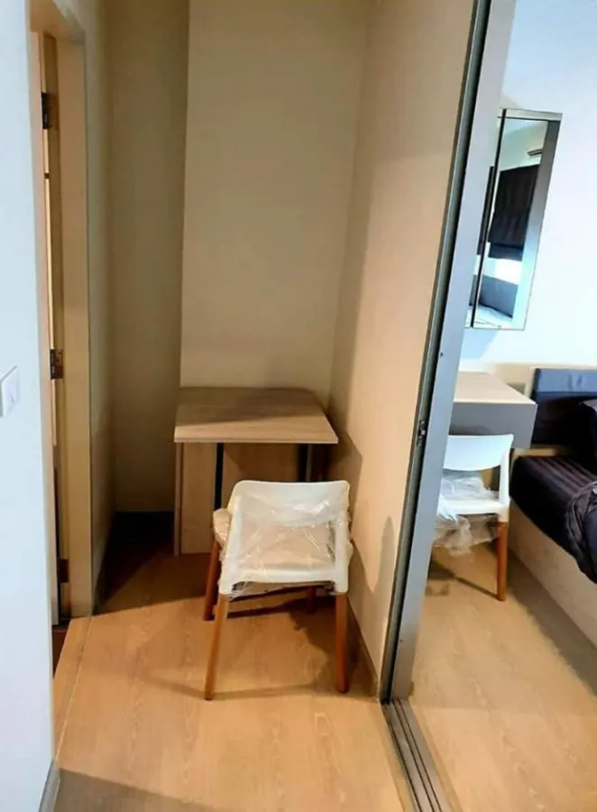 Condo for rent, The Niche ID Serithai, new room, pool view, ready to move in, don't miss it
