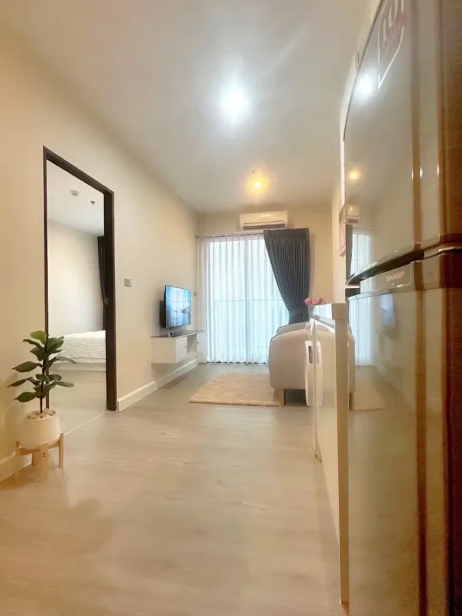 For rent!! Condo The Sky Sukhumvit, 3rd floor, Building E, beautiful room, fully furnished, ready to move in, hurry up and book now!!
