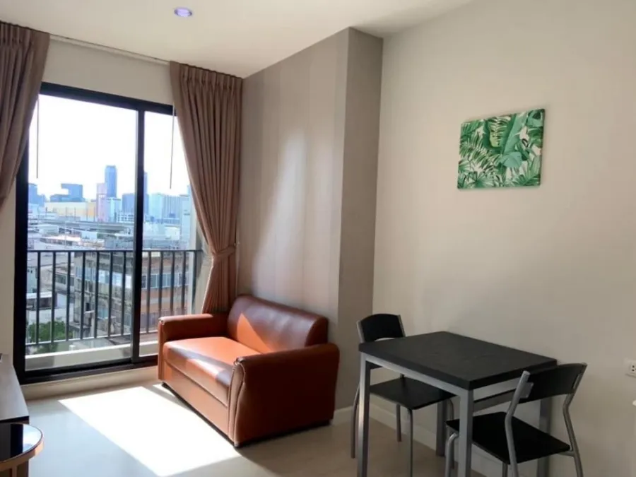 For rent!! Condo The Niche Pride Thonglor-Phetchaburi, 6th floor, corner room, clear view, fully furnished, ready to move in, don't miss it!!
