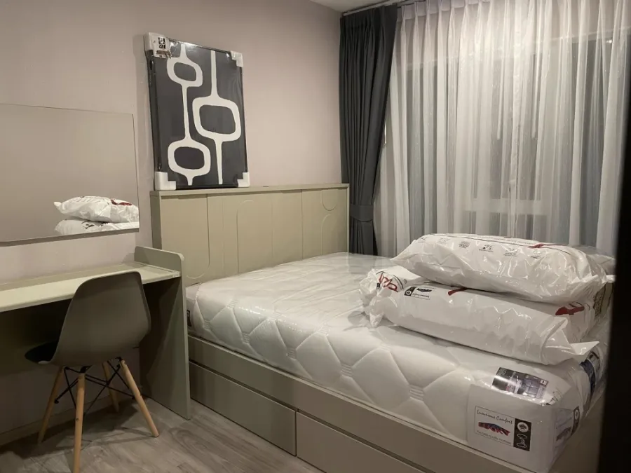 For rent: Regent Home Bangna, high floor (30th floor), river view, get both a view and full breeze, live there and it's not hot, very worth booking.