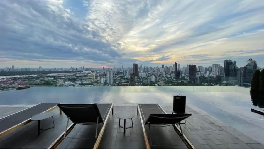 Condo for sale / rent , Siamese Exclusive, Sukhumvit 42, city view, high ceiling, fully furnished, oak furniture, ready to move in.